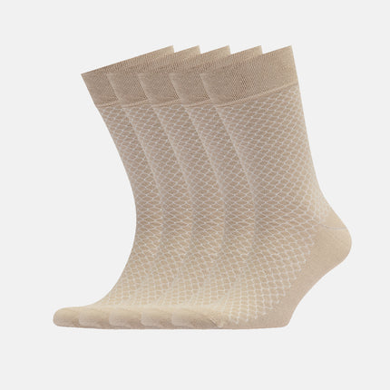 Collection image for: Men's Bamboo Honeycomb Socks Crew Length Socks