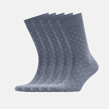 Collection image for: Mens Bamboo Dotted • Crew Length Socks