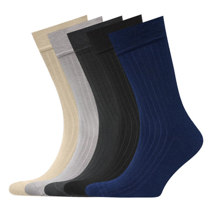 Collection image for: Men's Bamboo Ribbed Crew Length Socks