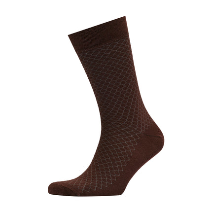 VRDSOCKS® Men's Bamboo Dress Socks • Honeycomb Pack of 1/3/5 Pairs • Dark Brown bamboo socks for men calf socks for men crew socks for men men's bamboo dress socks men's calf socks men's dress socks men's mid-calf socks men's socks mens bamboo socks socks for men vrd socks