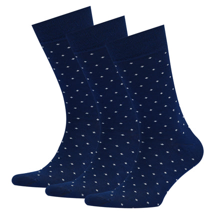 VRDSOCKS® Men's Bamboo Dress Socks • Dotted Pack of 1/3/5 Pairs • Blue Navy bamboo socks for men calf socks for men crew socks for men men's bamboo dress socks men's calf socks men's dress socks men's mid-calf socks men's socks mens bamboo socks socks for men vrd socks