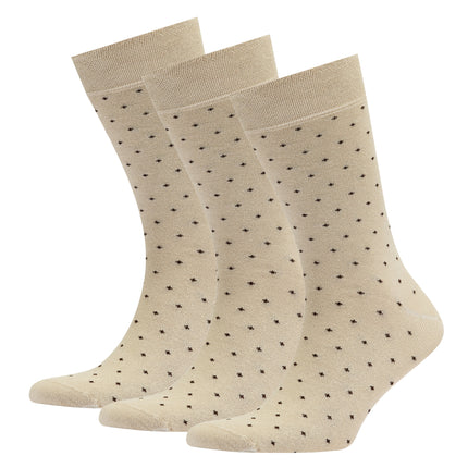 VRDSOCKS® Men's Bamboo Dress Socks • Dotted Pack of 1/3/5 Pairs • Camel Khaki bamboo socks for men calf socks for men crew socks for men men's bamboo dress socks men's calf socks men's dress socks men's mid-calf socks men's socks mens bamboo socks socks for men vrd socks