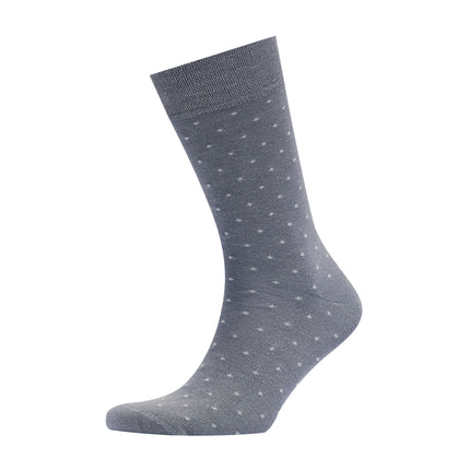 VRDSOCKS® Men's Bamboo Dress Socks • Dotted Pack of 1/3/5 Pairs • Ocean Grey bamboo socks for men calf socks for men crew socks for men men's bamboo dress socks men's calf socks men's dress socks men's mid-calf socks men's socks mens bamboo socks socks for men vrd socks