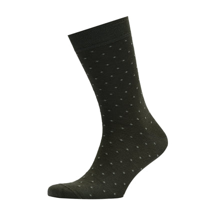 VRDSOCKS® Men's Bamboo Dress Socks • Dotted Pack of 1/3/5 Pairs • Green Khaki bamboo socks for men calf socks for men crew socks for men men's bamboo dress socks men's calf socks men's dress socks men's mid-calf socks men's socks mens bamboo socks socks for men vrd socks