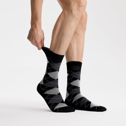 VRDSOCKS® Men's Bamboo Dress Socks • All Argyle Design • Pack of 1/3/5 Pairs 8-13 Black bamboo socks for men calf socks for men crew socks for men men men's bamboo dress socks men's calf socks men's dress socks men's mid-calf socks men's socks mens bamboo socks socks for men vrd socks