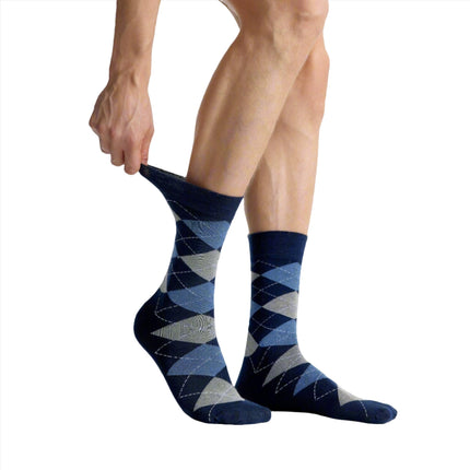 VRDSOCKS® Men's Bamboo Dress Socks • Pattern Pack of 5 Pairs • Blue Navy 8-13 5-Pairs Blue Navy bamboo socks for men calf socks for men crew socks for men men's bamboo dress socks men's calf socks men's dress socks men's mid-calf socks men's socks mens bamboo socks socks for men vrd socks