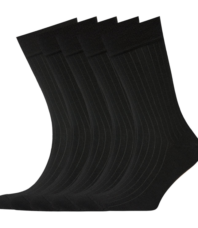 VRDSOCKS® Men's Bamboo Dress Socks • Ribbed Pack of 1/3/5 Pairs • Black bamboo socks for men calf socks for men crew socks for men men's bamboo dress socks men's calf socks men's dress socks men's mid-calf socks men's socks mens bamboo socks socks for men vrd socks