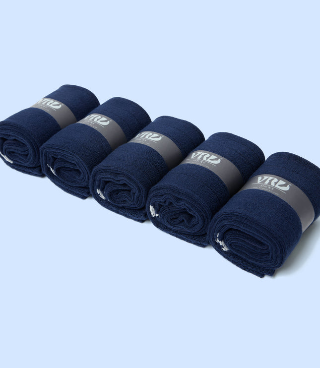 VRDSOCKS® Men's Bamboo Dress Socks • Ribbed Pack of 1/3/5 Pairs • Blue Navy bamboo socks for men calf socks for men crew socks for men men's bamboo dress socks men's calf socks men's dress socks men's mid-calf socks men's socks mens bamboo socks socks for men vrd socks
