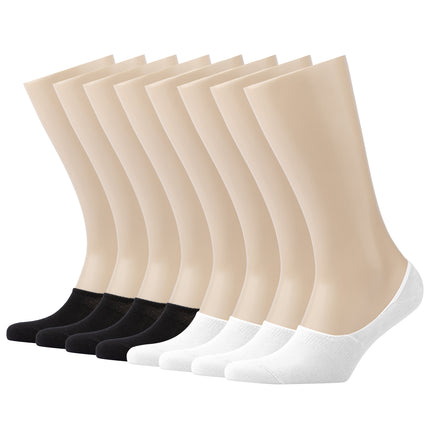 VRDSOCKS® Women Bamboo No Show Socks Ultra Low-Cut, No-Show Length 8-Pack socks for women vrd socks women women athletic socks women bamboo socks work out socks for women