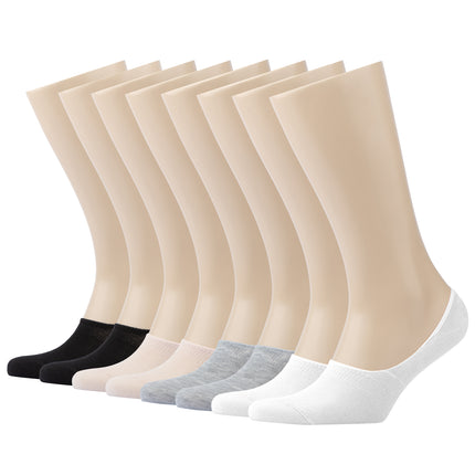 VRDSOCKS® Women Bamboo No Show Socks Ultra Low-Cut, No-Show Length 8-Pack socks for women vrd socks women women athletic socks women bamboo socks work out socks for women