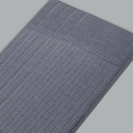 VRDSOCKS® Men's Bamboo Dress Socks • Ribbed Pack of 1/3/5 Pairs • Ocean Grey bamboo socks for men calf socks for men crew socks for men men's bamboo dress socks men's calf socks men's dress socks men's mid-calf socks men's socks mens bamboo socks socks for men vrd socks