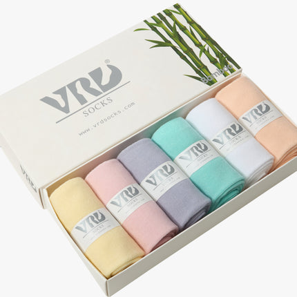 Womens Bamboo Dress Socks | Mid-Calf Crew Length