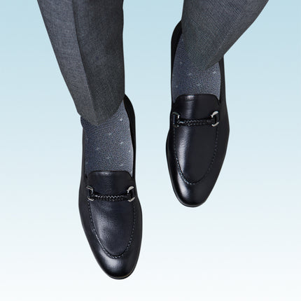VRDSOCKS® Men’s Bamboo Dress Socks - Dotted Design, 1/3/5 Pairs bamboo socks for men calf socks for men crew socks for men men men's bamboo dress socks men's calf socks men's dress socks men's mid-calf socks men's socks mens bamboo socks socks for men vrd socks