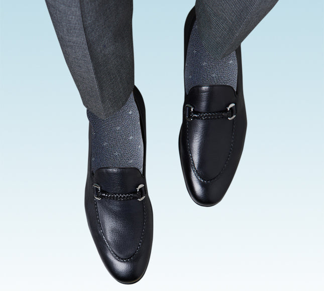 VRDSOCKS® Men’s Bamboo Dress Socks - Dotted Design, 1/3/5 Pairs bamboo socks for men calf socks for men crew socks for men men men's bamboo dress socks men's calf socks men's dress socks men's mid-calf socks men's socks mens bamboo socks socks for men vrd socks