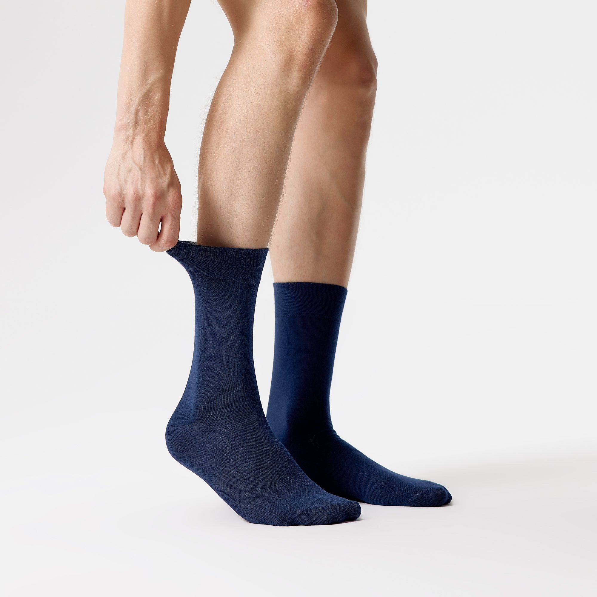 Men's Bamboo Dress Socks Solid Pack of 1/3/5 Pairs Blue Navy, 8-13 / 5-Pairs / Blue Navy Men's Bamboo Dress Socks Solid Pack of 1/3/5 Pairs Blue Navy, 8-13 / 5-Pairs / Blue Navy