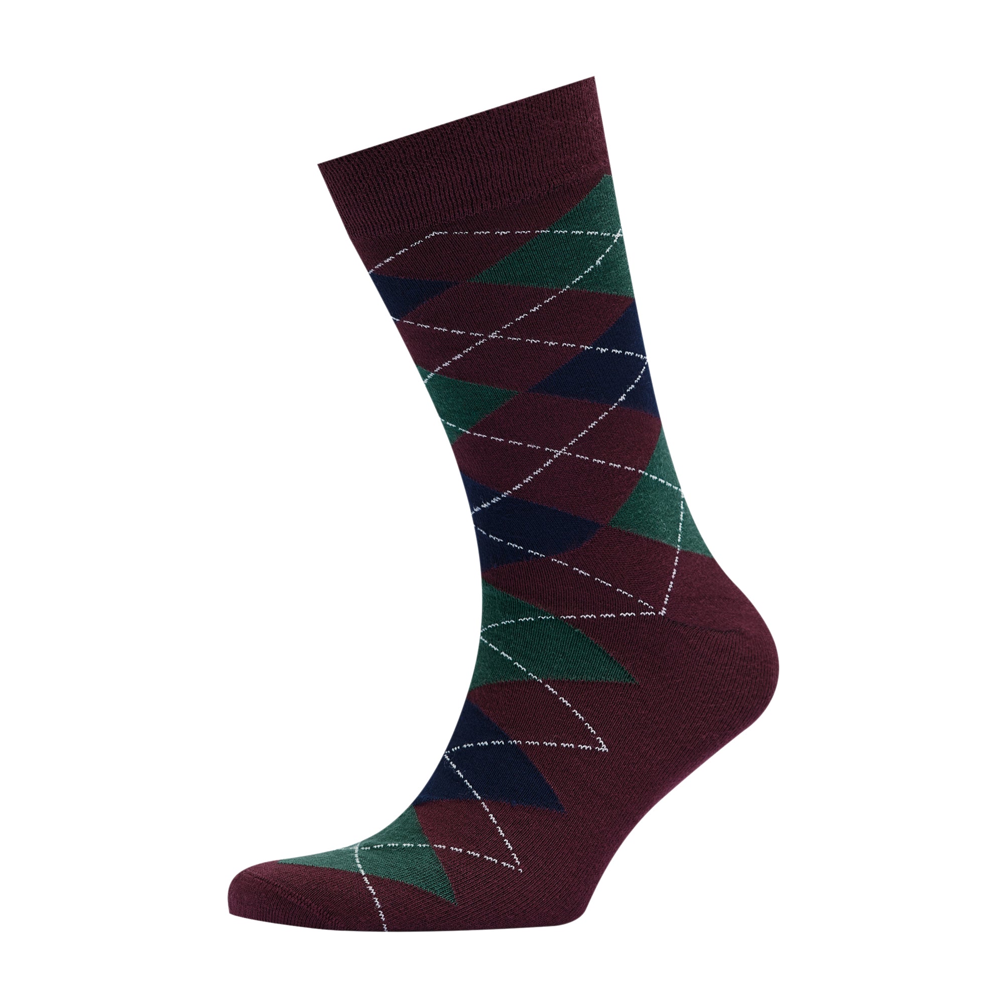 Men's Bamboo Argyle Dress Socks 5-Pack | Crew Length, 8-13 / 1-Pairs / Burgundy Men's Bamboo Argyle Dress Socks 5-Pack | Crew Length, 8-13 / 1-Pairs / Burgundy