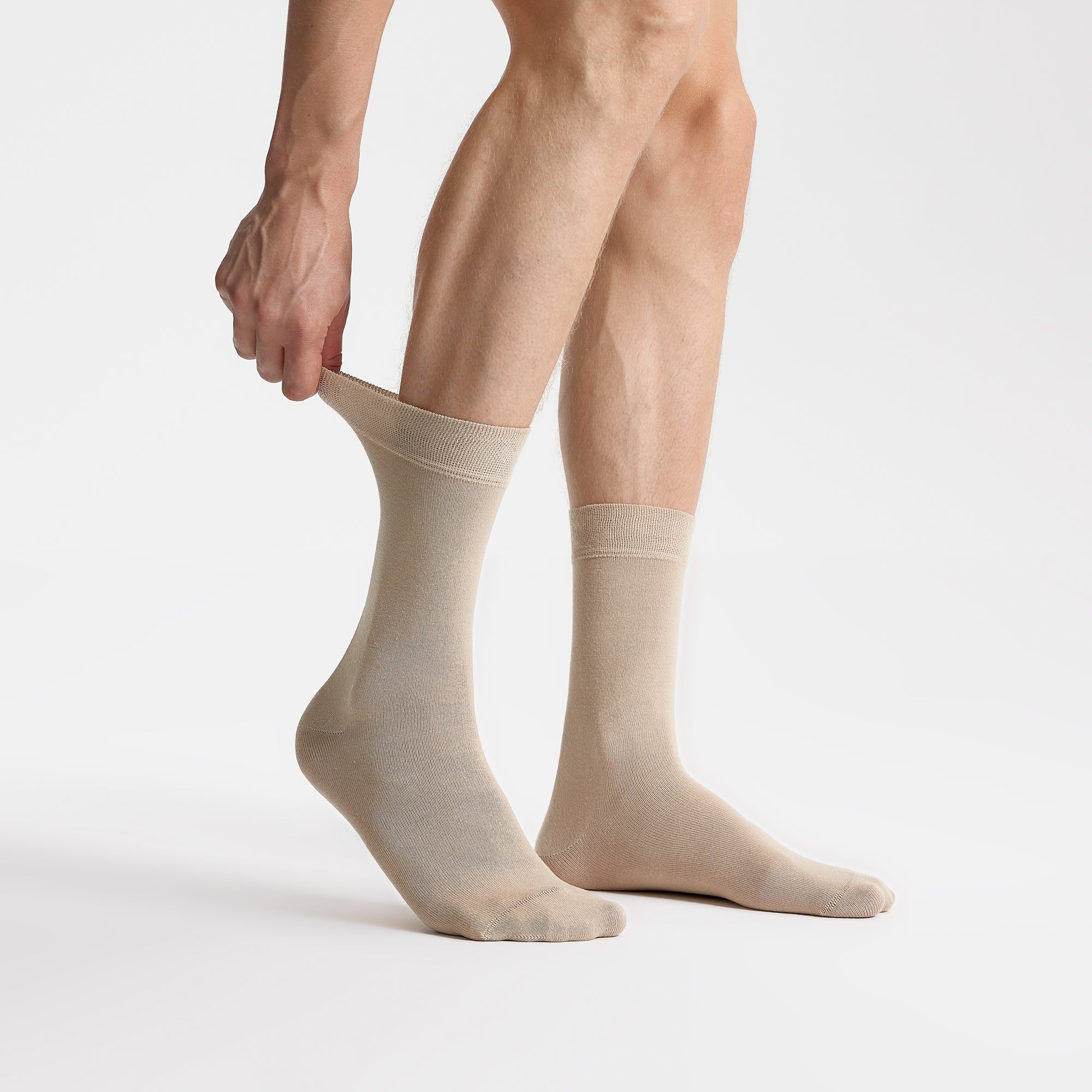 Men's Bamboo Dress Socks Solid Pack of 1/3/5 Pairs Camel Khaki, 8-13 / 3-Pairs / Camel Beige Men's Bamboo Dress Socks Solid Pack of 1/3/5 Pairs Camel Khaki, 8-13 / 3-Pairs / Camel Beige