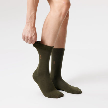 Get Stylish Men's Bamboo Dress Socks - Sleek & Comfy, 8-13 / 5-Pairs / Green Get Stylish Men's Bamboo Dress Socks - Sleek & Comfy, 8-13 / 5-Pairs / Green