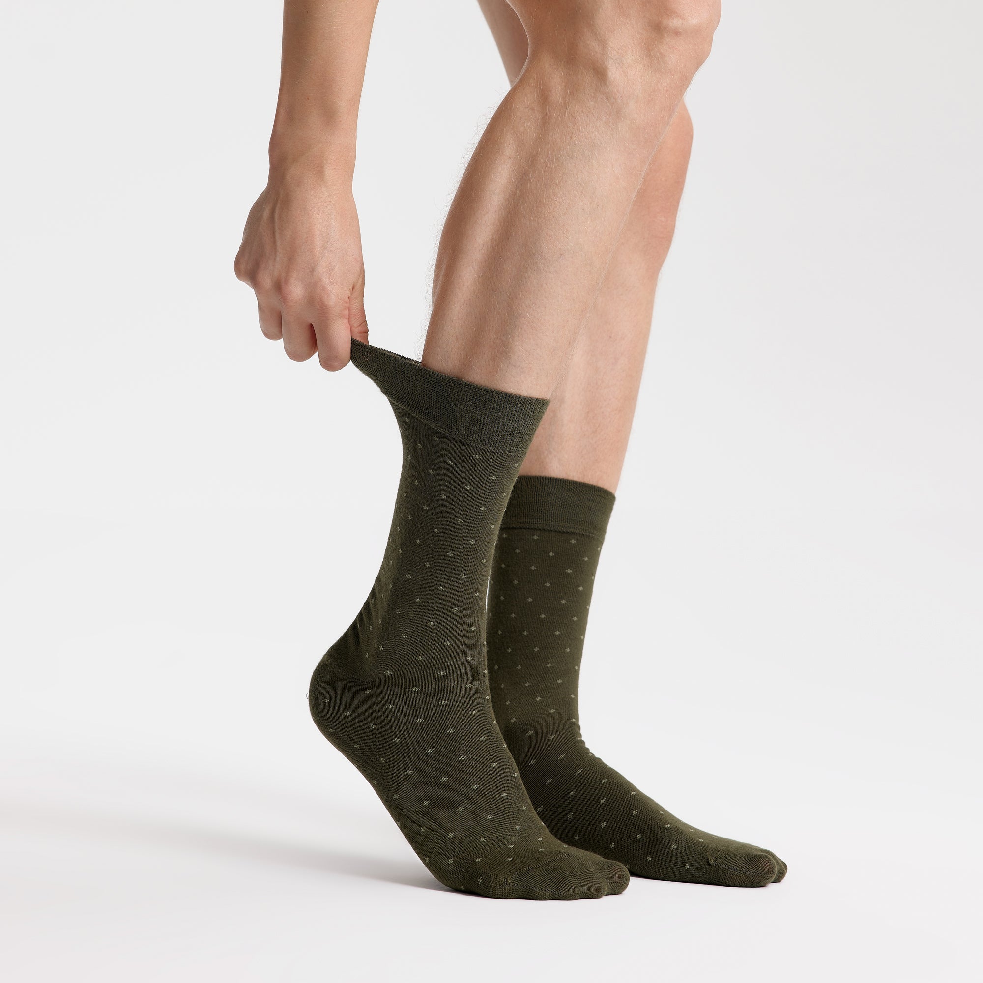 Buy Men's Dotted Bamboo Socks - Crew Length & Trendy, 8-13 / 3-Pairs / Green Buy Men's Dotted Bamboo Socks - Crew Length & Trendy, 8-13 / 3-Pairs / Green