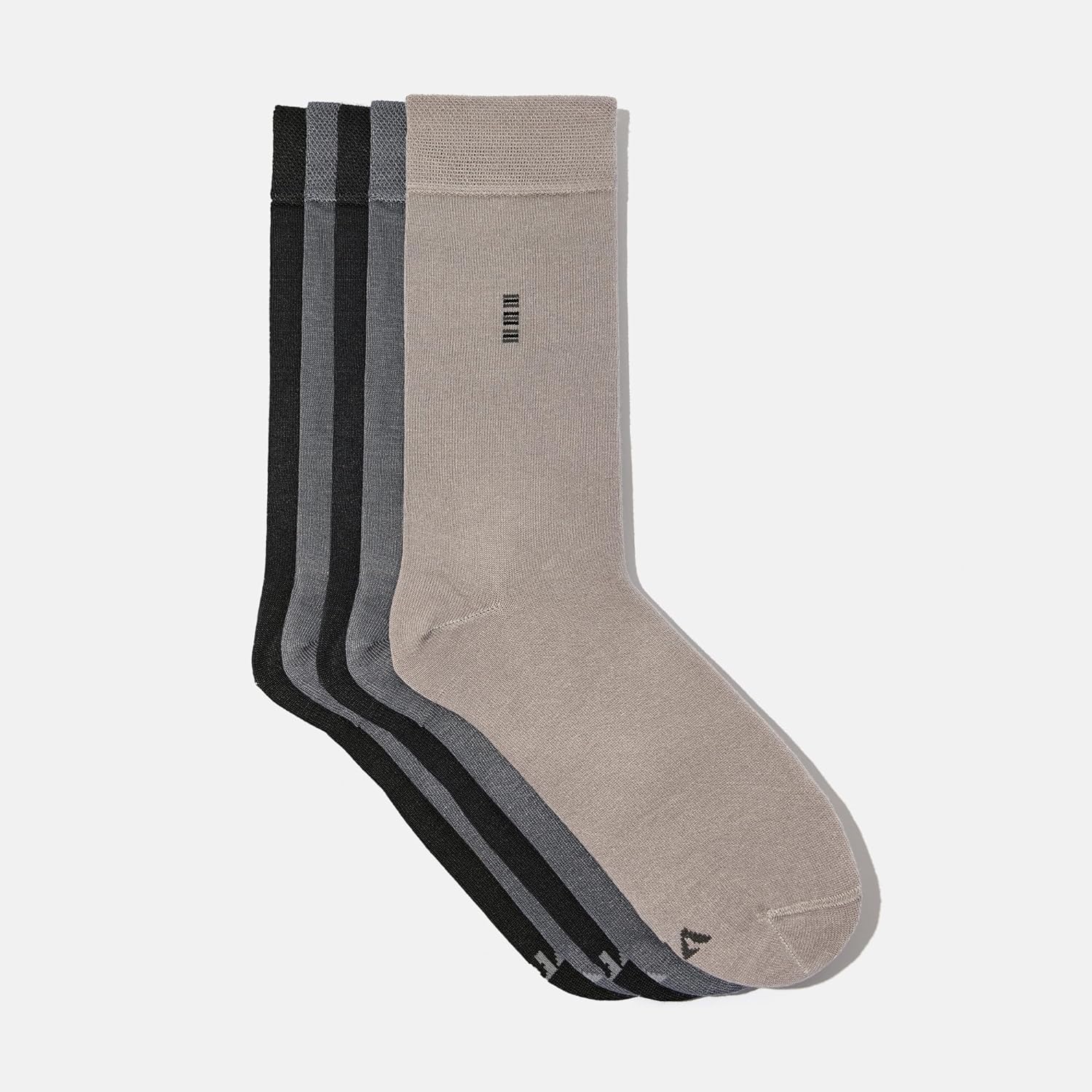 Mix Assorted Plain Socks 5-Pack | Comfort & Style Mix Assorted Plain Socks 5-Pack | Comfort & Style